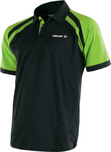 Tibhar Shirt World Poly Black/Lime