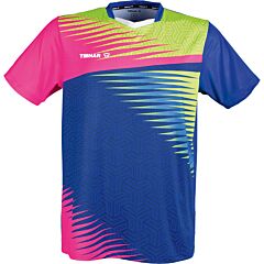 Tibhar TT-Shirt Azur Pink/Yellow/Blue