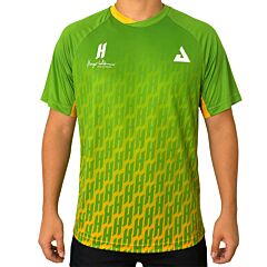 Joola Shirt Hugo Calderano Monogram Crossover Green/Yellow