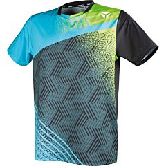 Tibhar TT-Shirt Paint Black/Light Blue