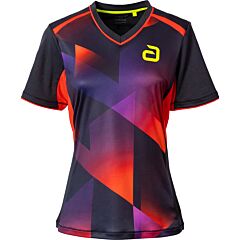 Andro Shirt Lanton Women Black/Red