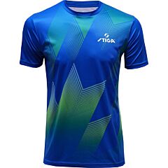 Stiga T-Shirt Pro Royal Blue/Green