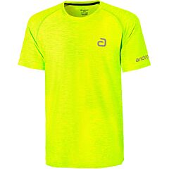 Andro T-Shirt Melange Alpha Neon Yellow