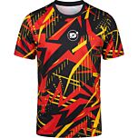 Dandoy T-Shirt Flash Red/Yellow