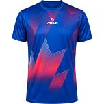 Stiga T-Shirt Pro Royal Blue/Pink