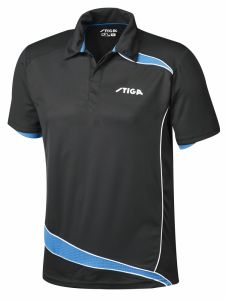 Stiga Shirt Discovery Black/Diva Blue