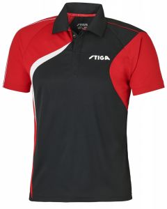 Stiga Shirt Voyage Black/Red