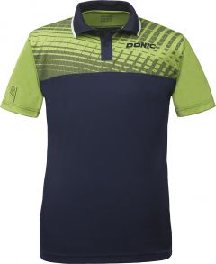 Donic Shirt Makroflex (cotton) Lime Green/Navy