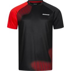 Donic T-Shirt Peak Black/Red