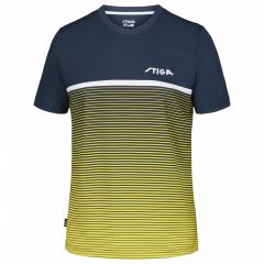 Stiga Shirt Lines Yellow